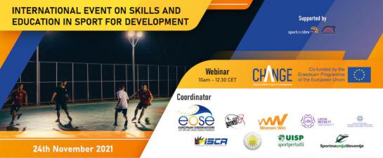 Mednarodna konferenca projekta CHANGE - online - vabilo